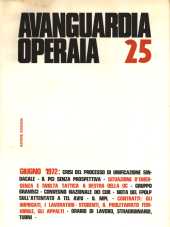 Avanguardia Operaia n.25 - giugno 1972